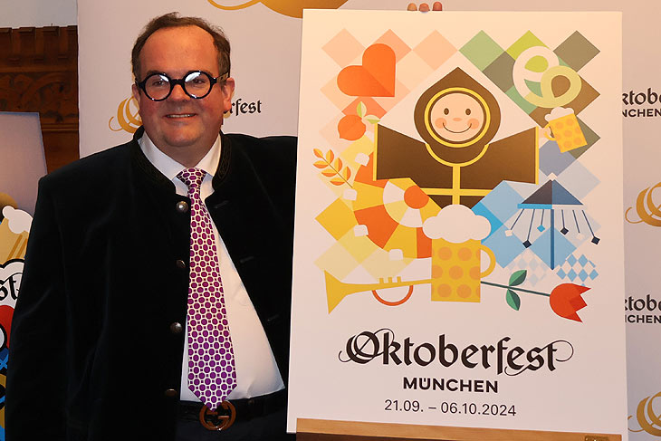 Oktoberfest-Plakatwettbewerb 2024: Annika Mittelmeier gestaltet das Wiesnplakat 2024 (©Foto: Martin Schmitz(